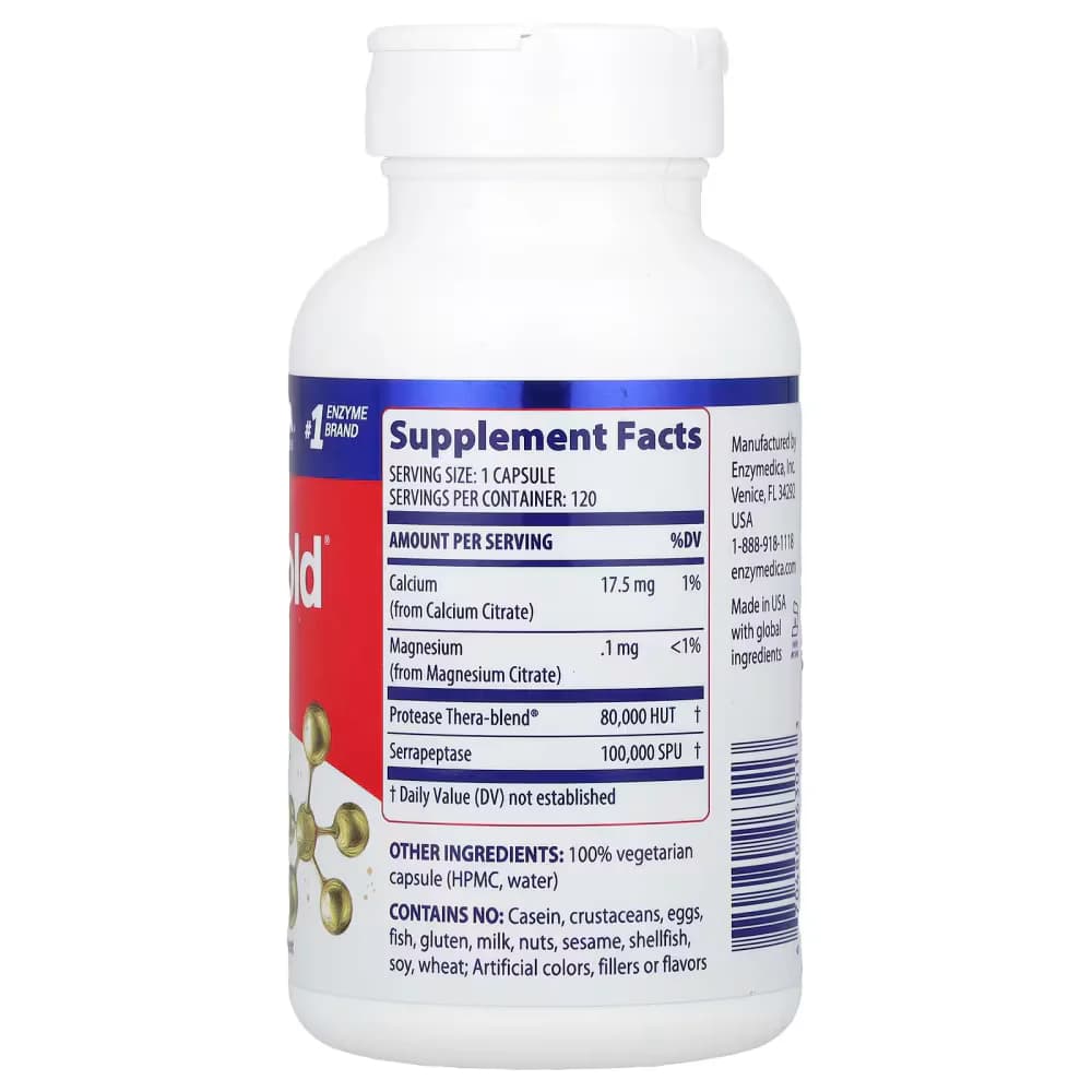 Enzymedica SerraGold Serrapeptase Capsules  Price In Pakistan
