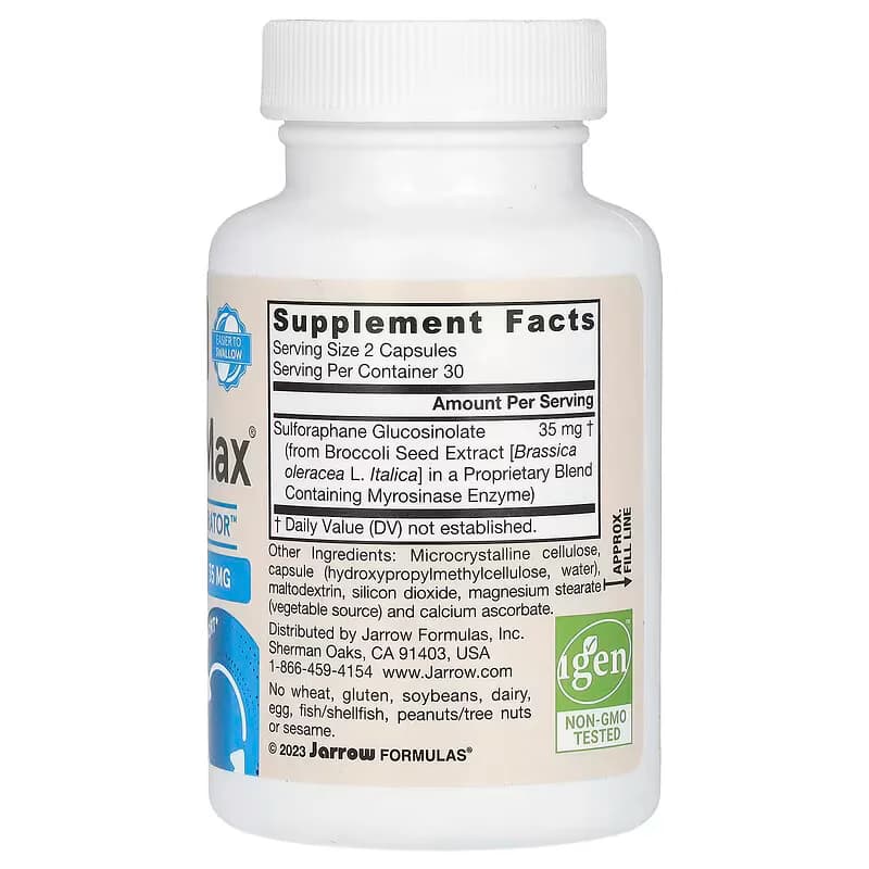 Jarrow Vegan BroccoMax 17.5mg Veg Capsules Price In Pakistan