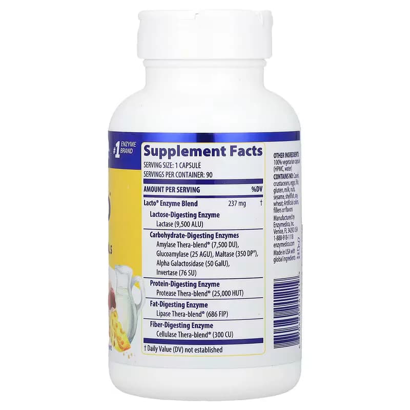 Enzymedica Lacto Capsules Price In Pakistan for Lactose Digestion