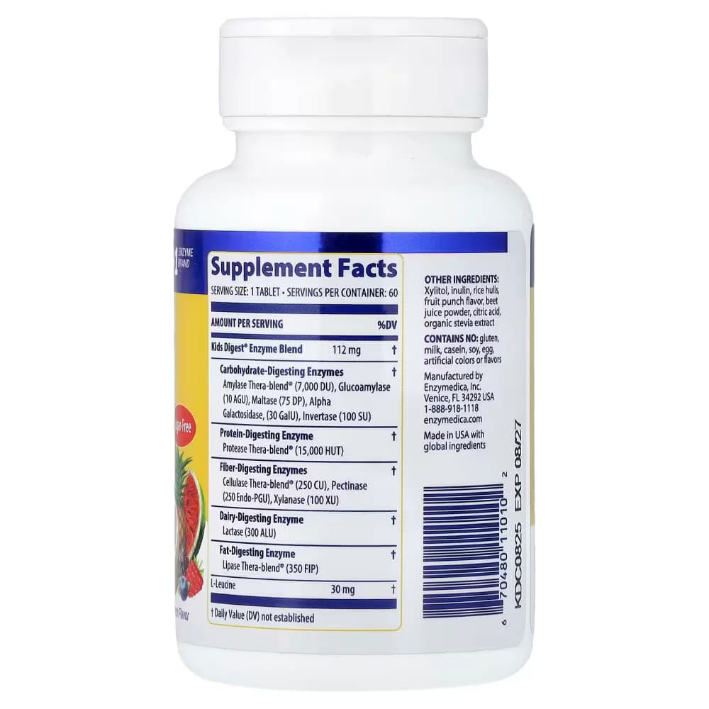 Enzymedica Kids Digest Chewable Tablets Price In Pakistan