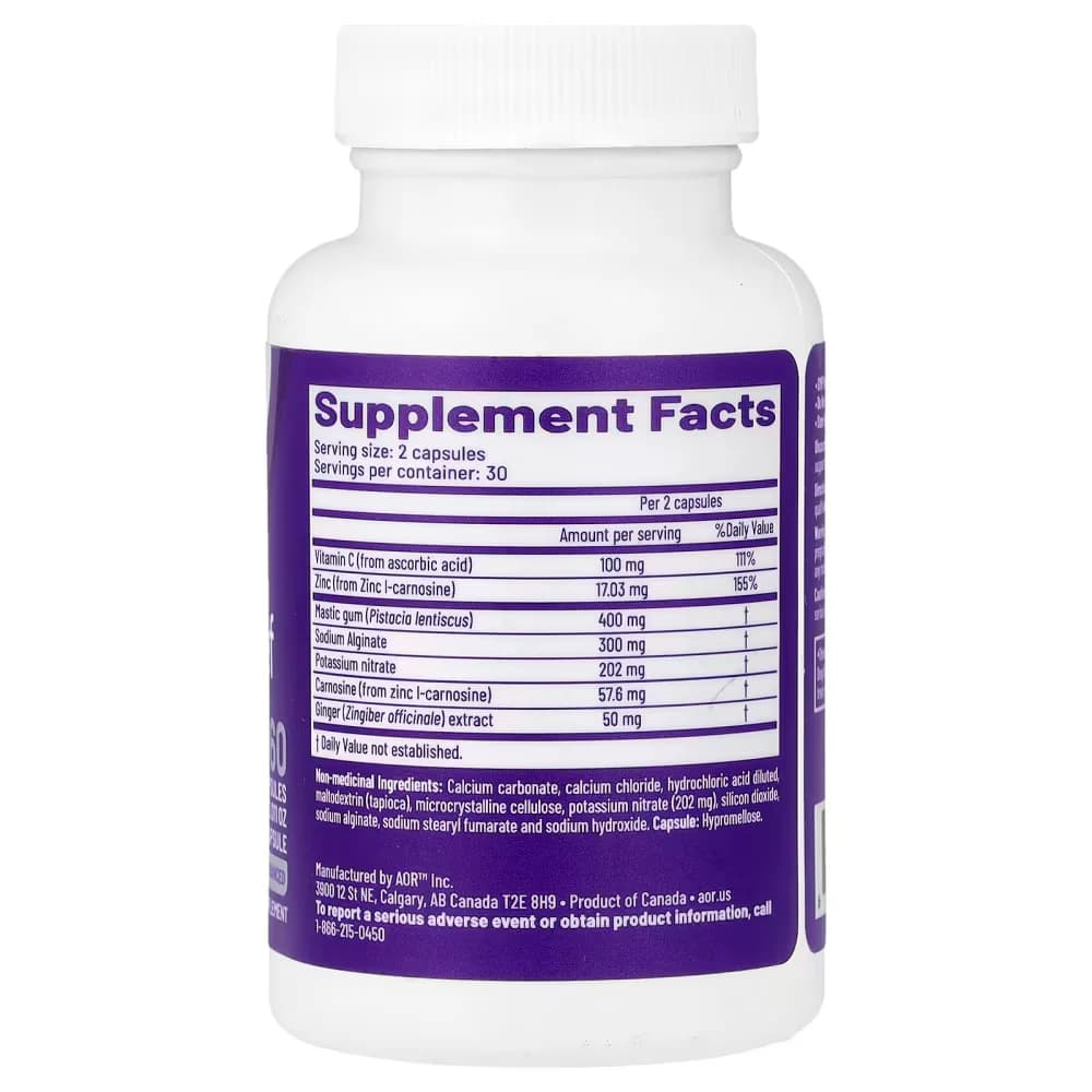 AOR Gastro Relief 60 Capsules Price in Pakistan
