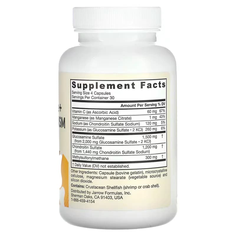 Jarrow Glucosamine Chondroitin MSM Capsules Price In Pakistan