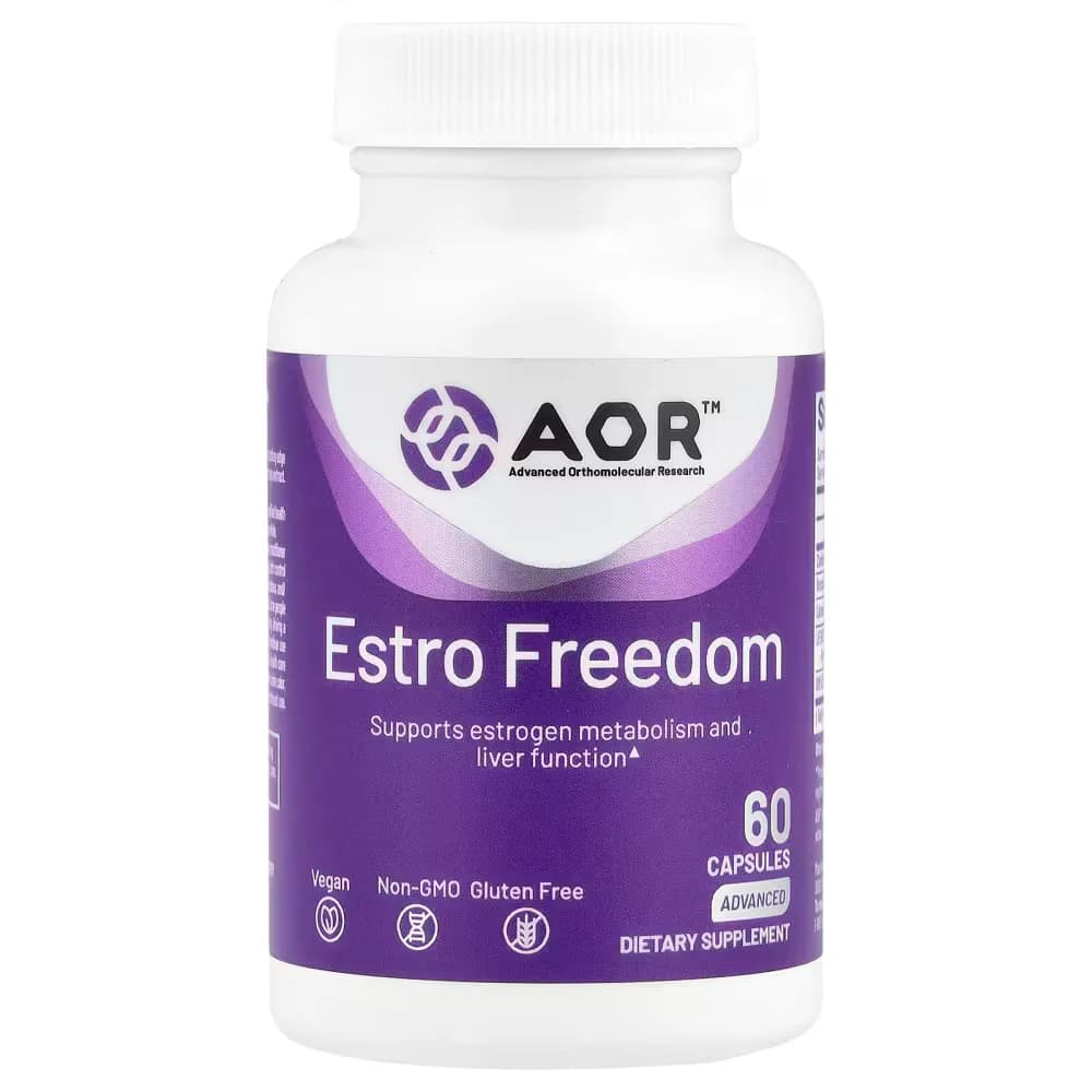 Advanced Orthomolecular Research (AOR) Estro Freedom 60 Capsules