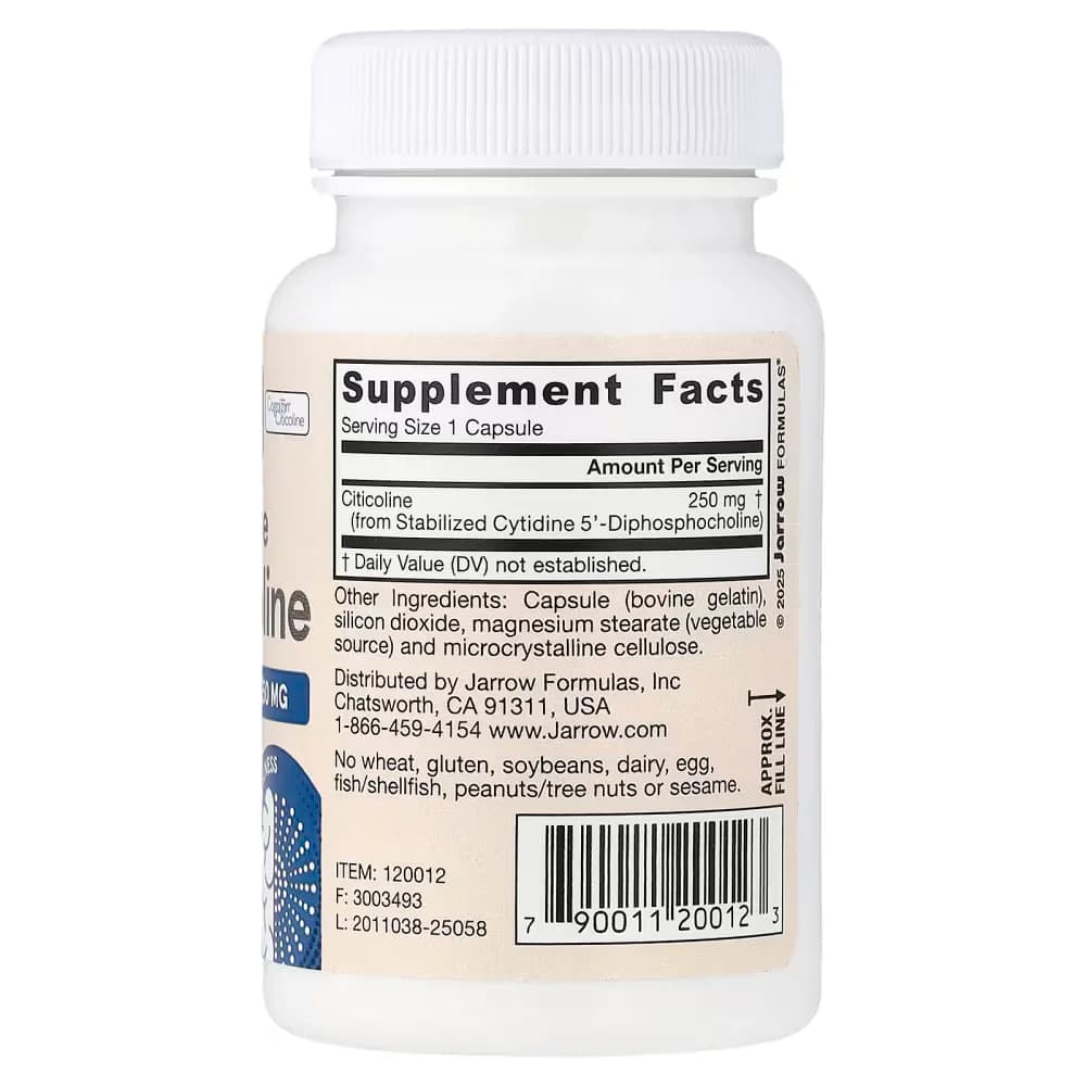 Jarrow Citicoline CDP Choline 250mg Capsules Price In  Pakistan