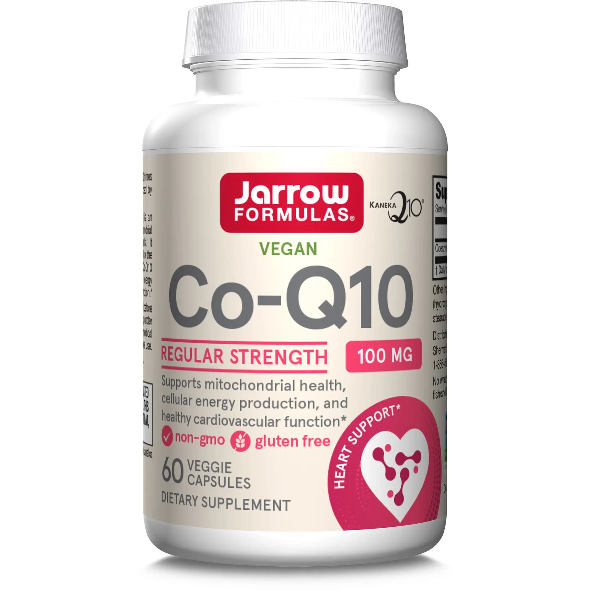 Jarrow Formulas Co-Q10 100mg Veggie Capsules