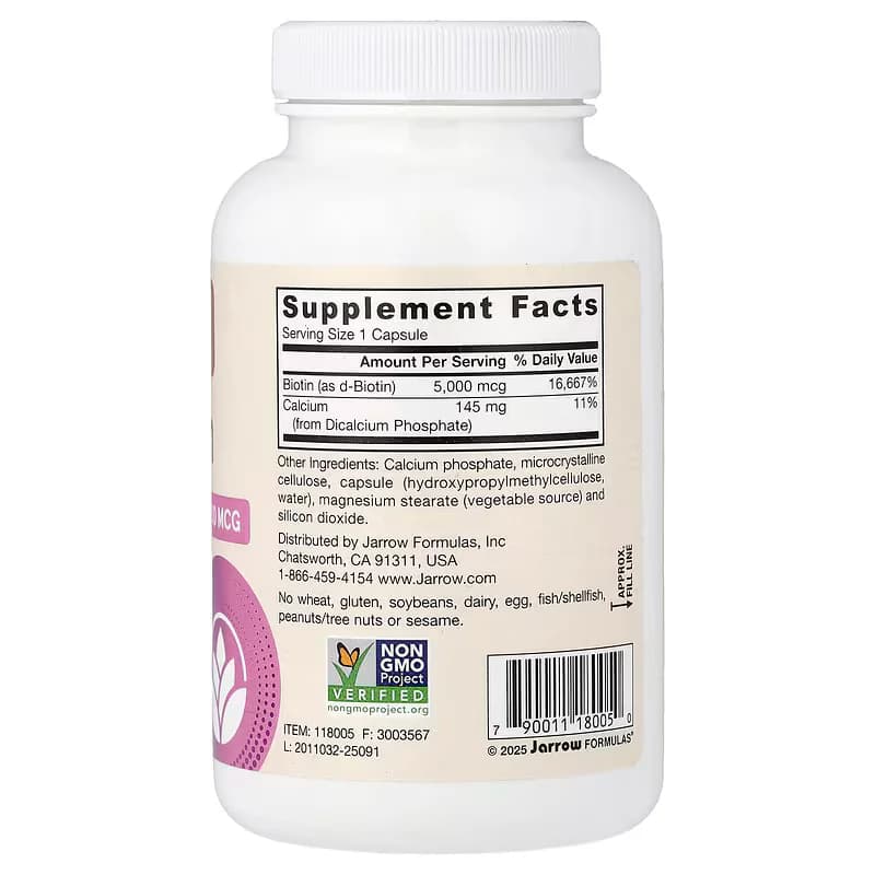 Jarrow Biotin Veg Capsules 100 Count Price in Pakistan