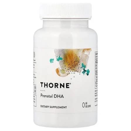 Thorne Prenatal DHA 60 Gelcaps