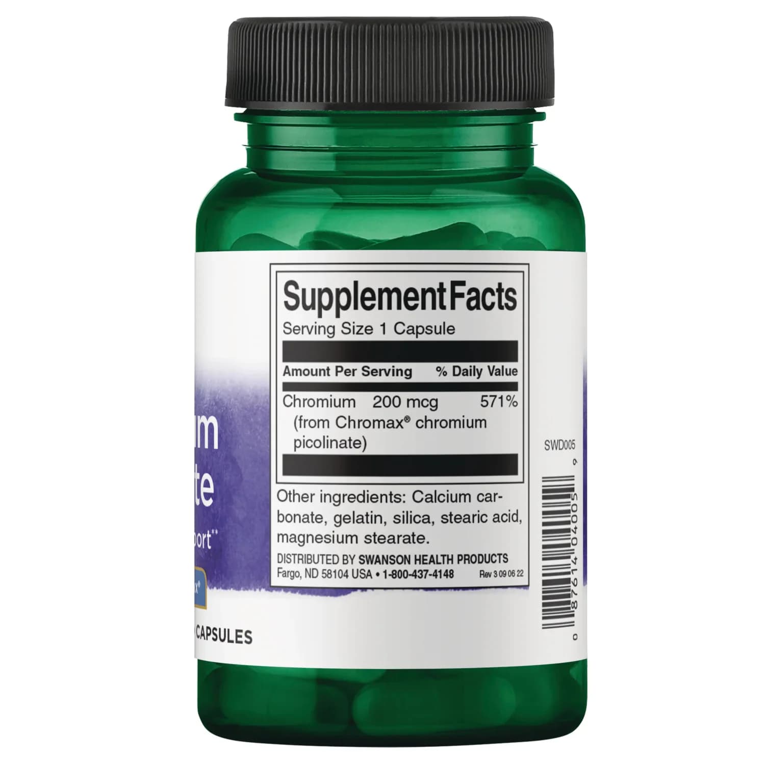 Swanson Chromium Picolinate 200mcg Vegan Capsules Price In Pakistan