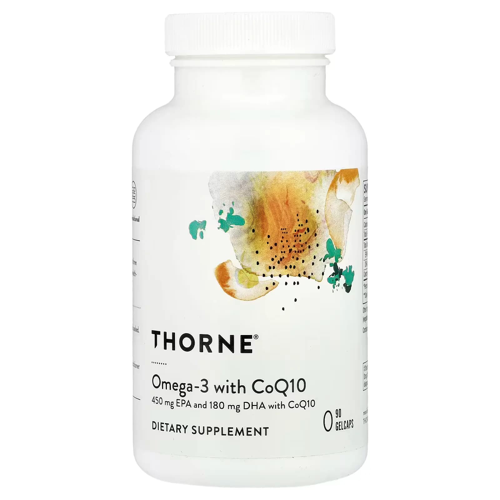 Thorne Omega-3 with CoQ10 90 Gelcaps