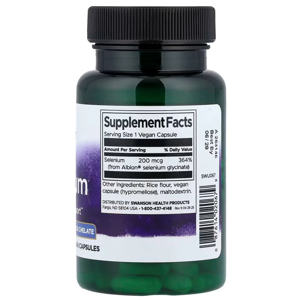 Swanson Albion Selenium 200mcg Vegan Capsules Price In Pakistan