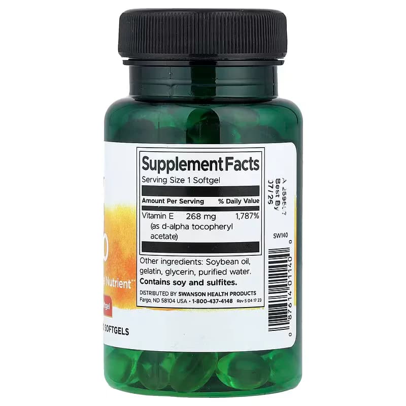 Swanson Natural E-400 400 IU Softgels Price In Pakistan