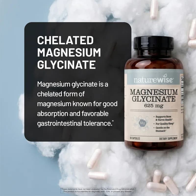 NatureWise Magnesium Glycinate 625 mg Capsules Price in Pakistan