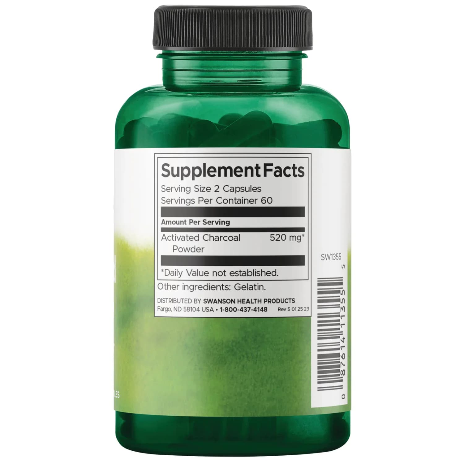 Swanson Activated Charcoal 260mg Capsule Price In Pakistan
