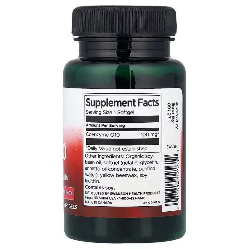 Swanson CoQ10 100mg High Potency Softgels Price In  Pakistan