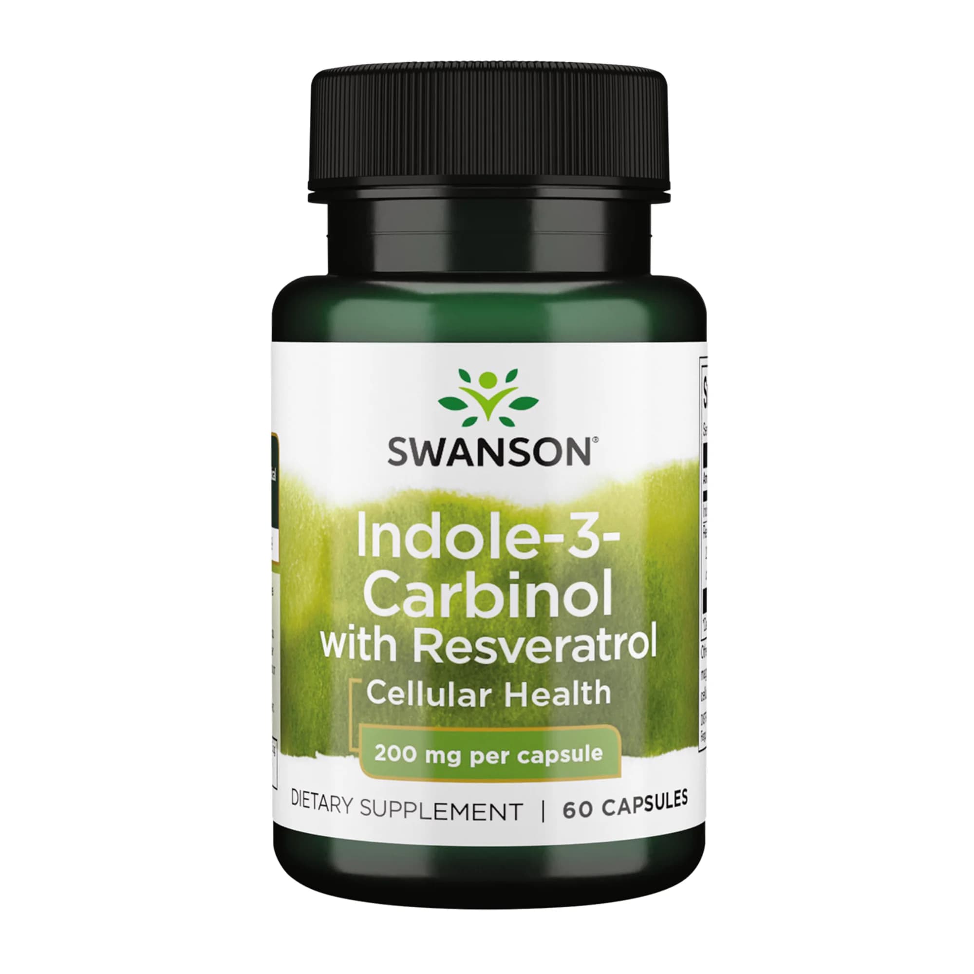 Swanson Vitamins Indole-3-Carbinol with Resveratrol 60 Capsules