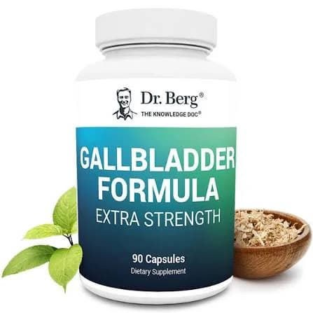 Dr.Berg Gallbladder Formula Extra Strength with Ox Bile and Digestive Enzymes