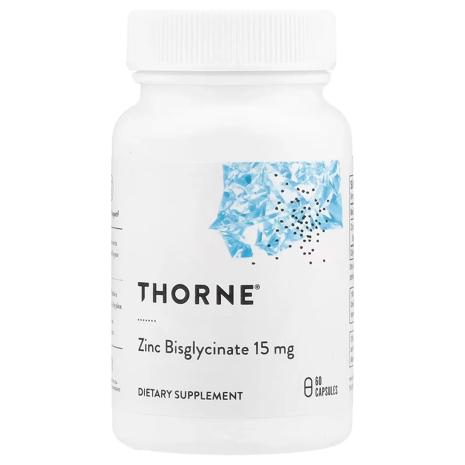 Thorne Zinc Bisglycinate 60 Capsules