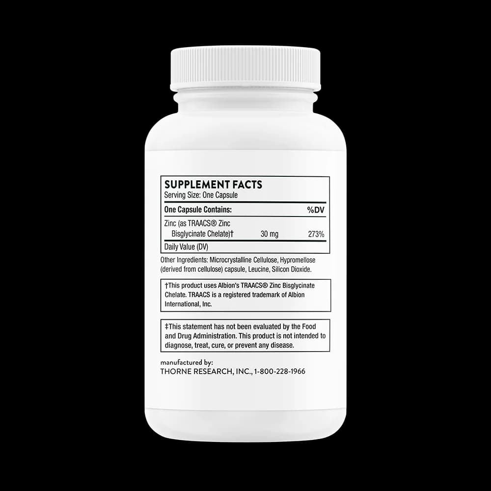 Thorne Zinc Bisglycinate Capsules Price in Pakistan