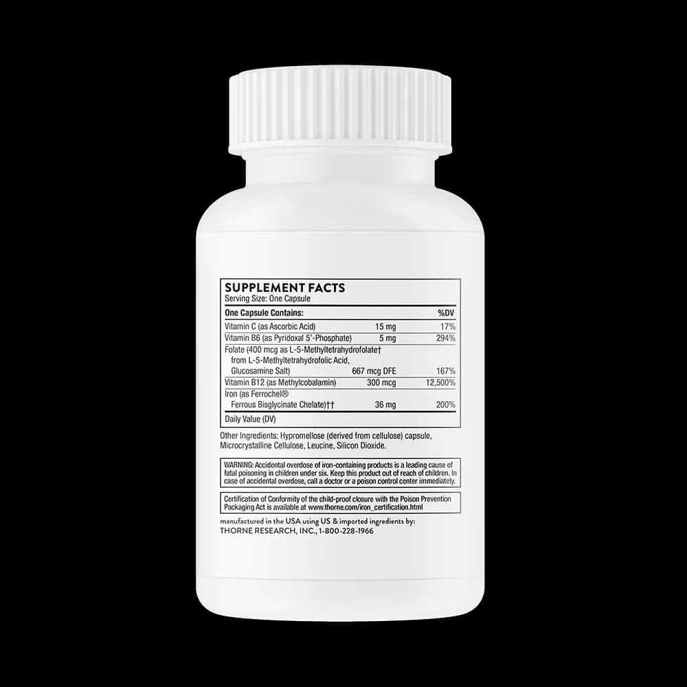 Thorne Advanced Iron Complex Capsules Price in Pakistan