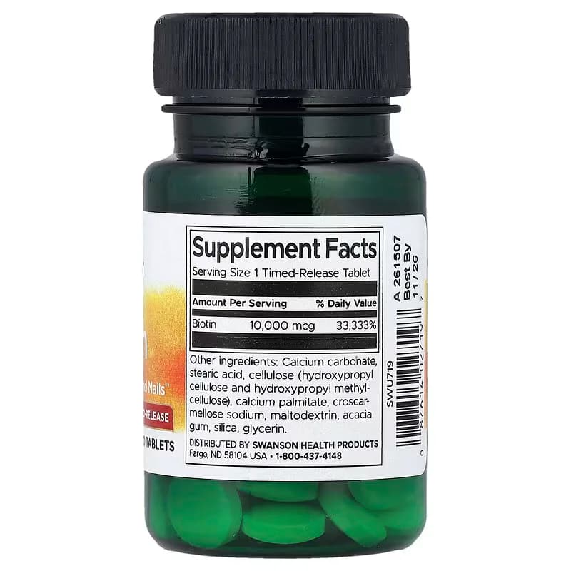 Swanson Biotin 10000 mcg Time-Release Tablets Price In Pakistan