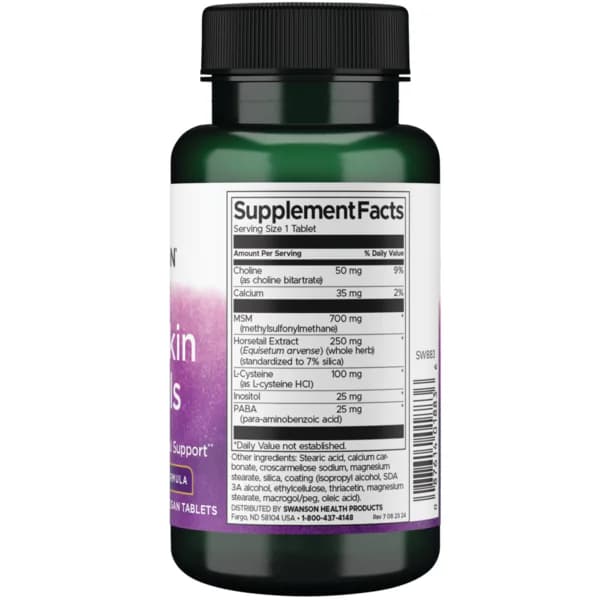 Swanson Hair Skin & Nails Vegan Tablets Price In Pakistan