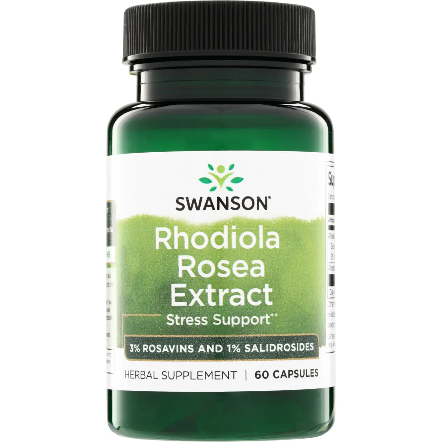 Swanson Vitamins Full Spectrum Rhodiola Rosea Root 400mg 100 Vegan Capsules