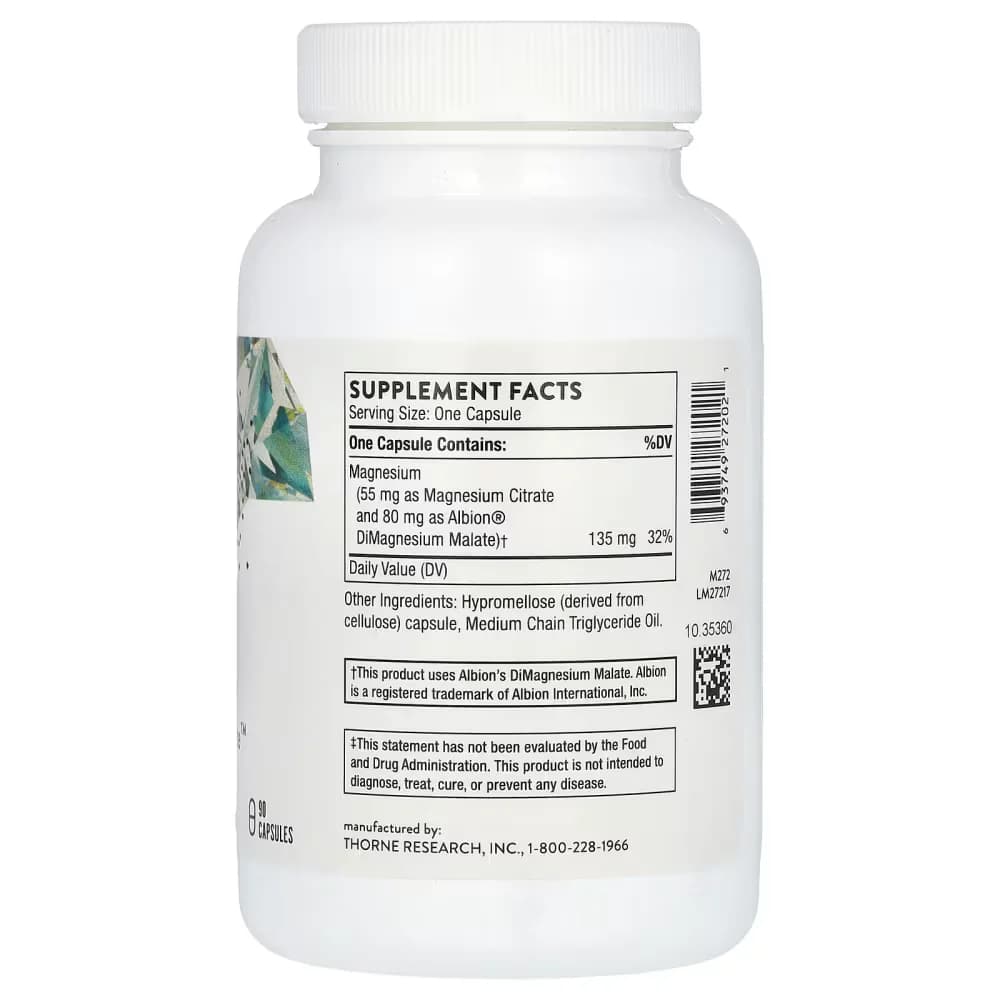 Thorne Magnesium CitraMate 135mg Capsules Price in Pakistan