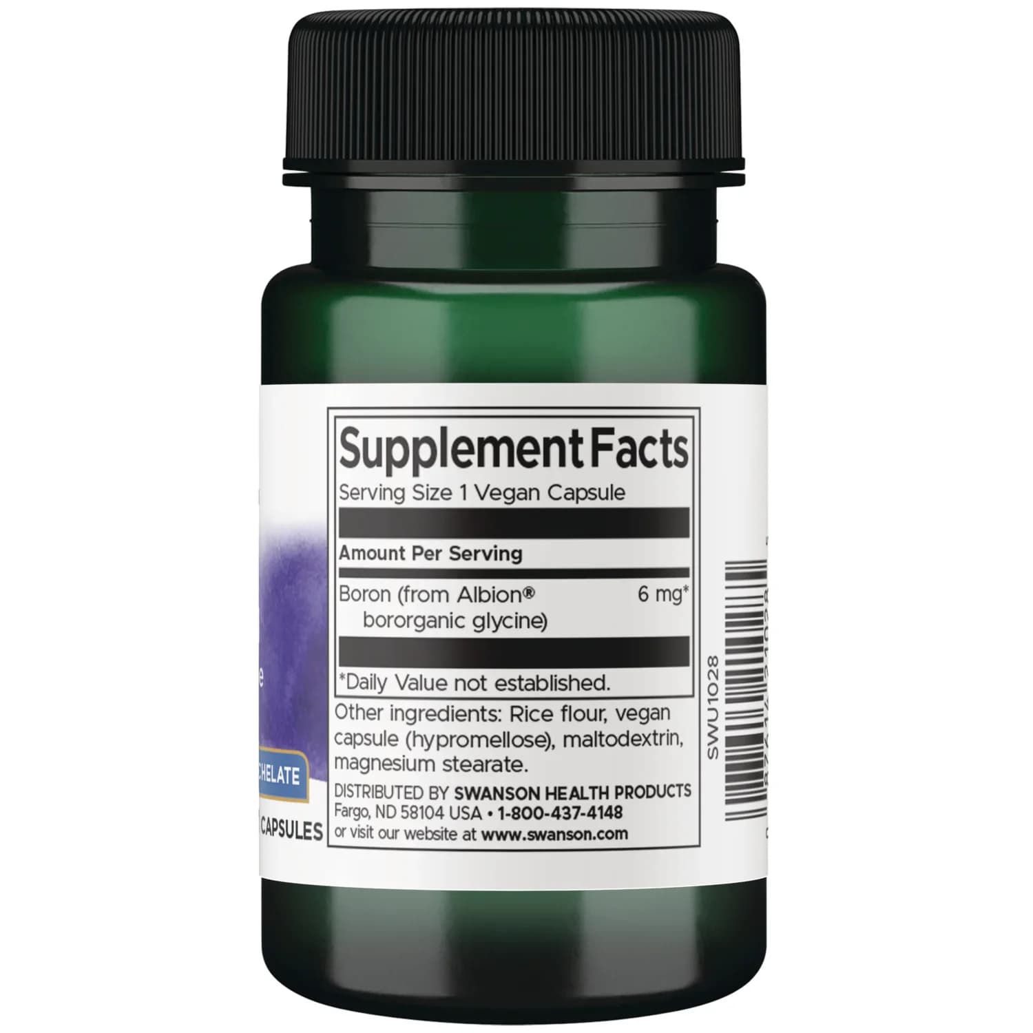 Swanson Albion Boron 6mg Vegan Capsules Price In Pakistan