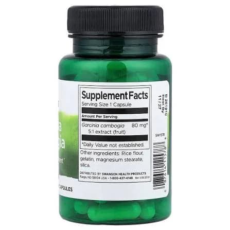 Swanson Garcinia Cambogia 5:1 Extract Capsule Price In Pakistan