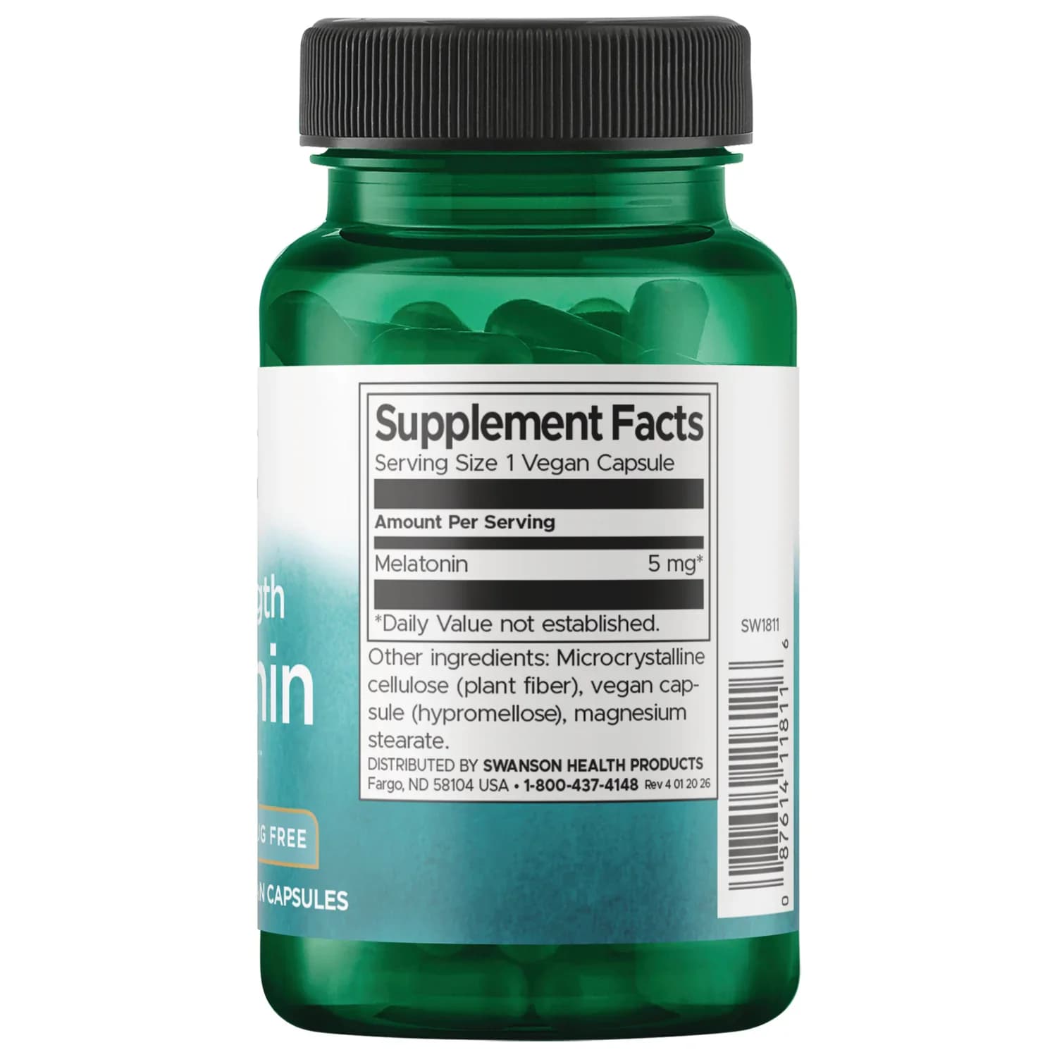 Swanson Melatonin 5mg 60 Capsules Price in Pakistan | Herbal Mart