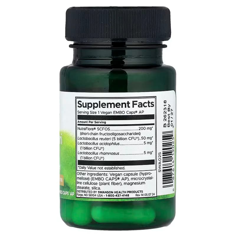 Swanson L. Reuteri Plus 30 Vegan Capsules Price In Pakistan