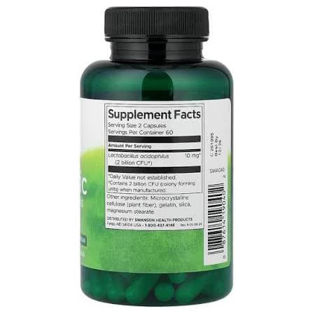 Swanson Probiotic 1 Billion CFU Capsules Price In  Pakistan