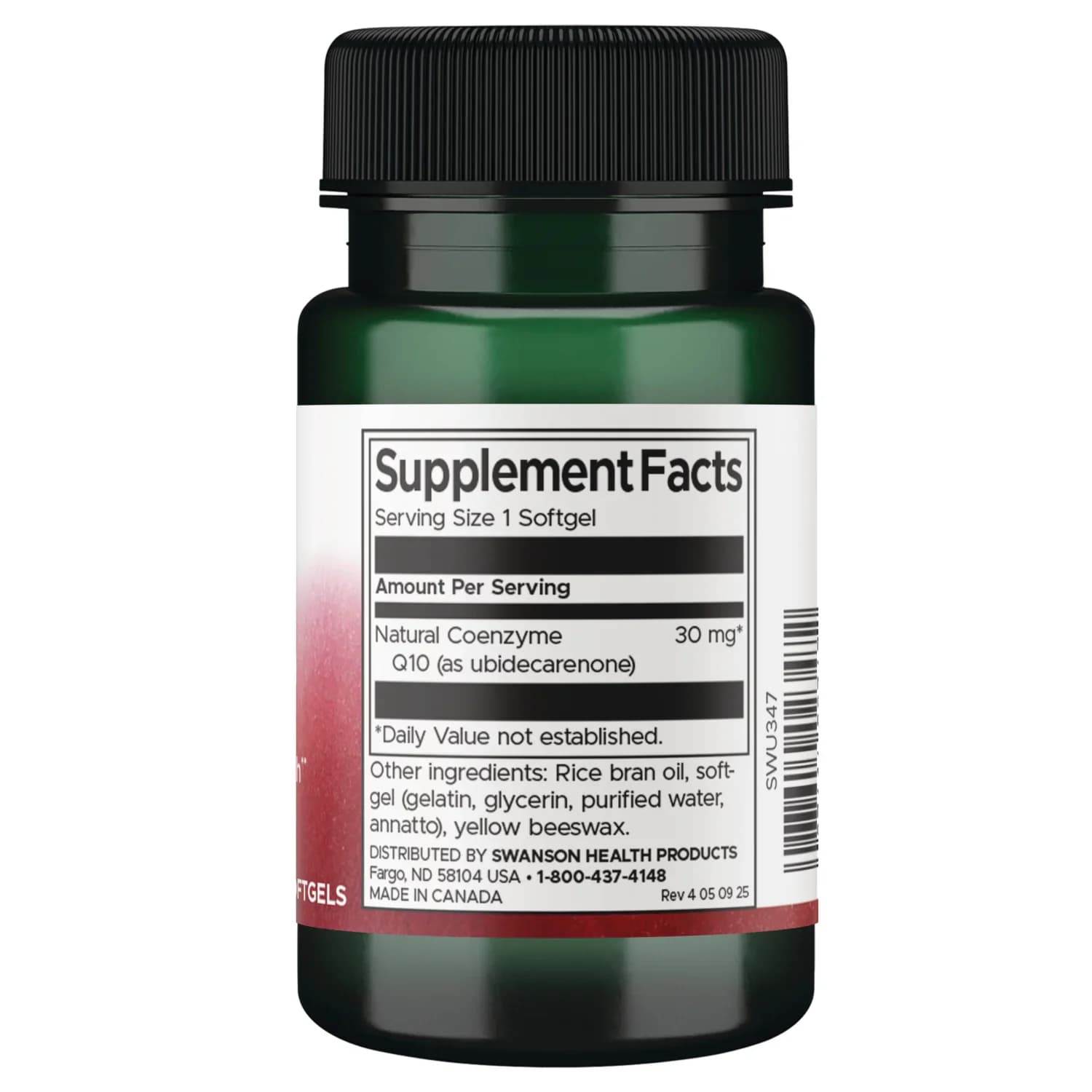 Swanson CoQ10 30mg Softgels Price in Pakistan | Herbal Mart