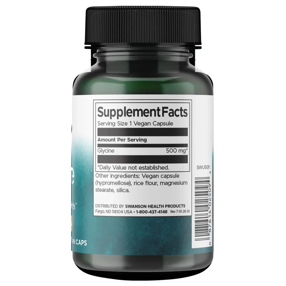 Swanson Glycine 500 mg 60 Veggie Capsules Price in Pakistan