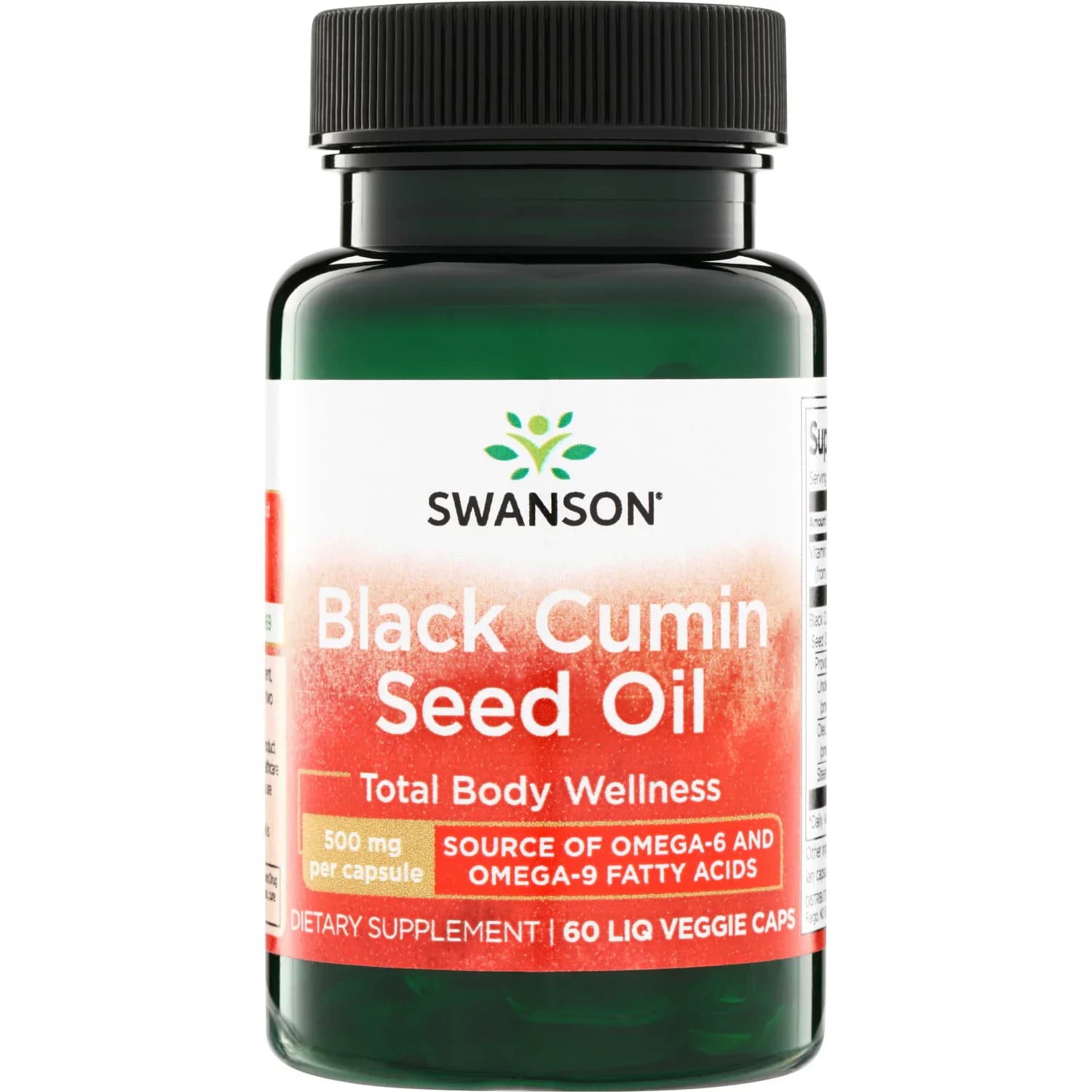 Swanson Vitamins Black Cumin Seed Oil 60 Liq Veggie Capsules