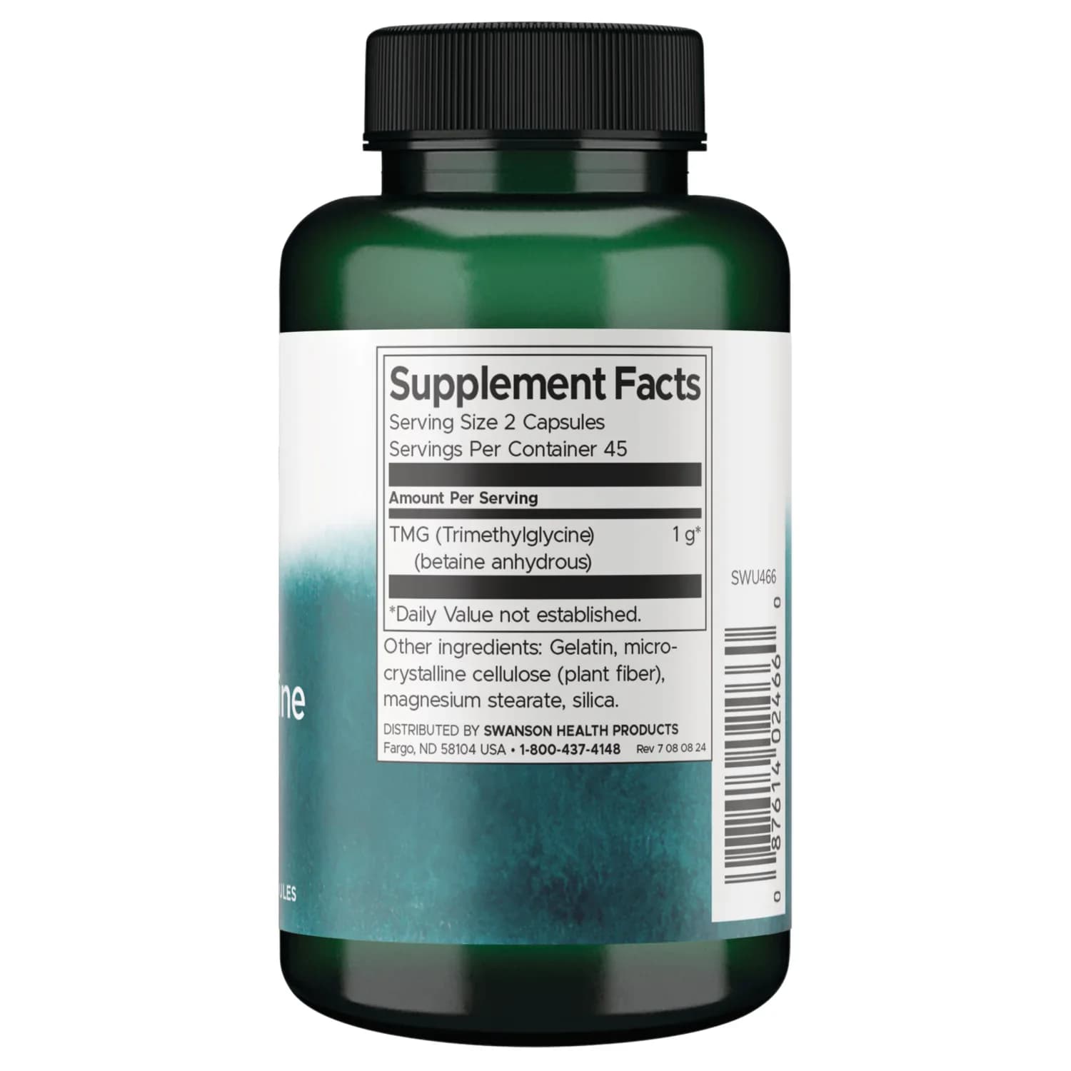 Swanson TMG 500 mg 90 Capsules Price in Pakistan
