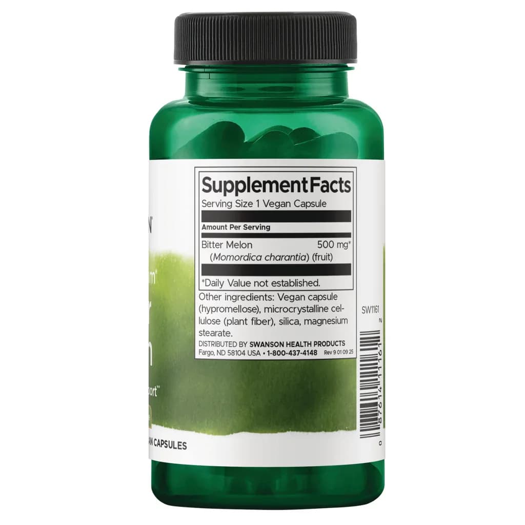 Swanson Bitter Melon 500mg Vegan Capsules Price In Pakistan
