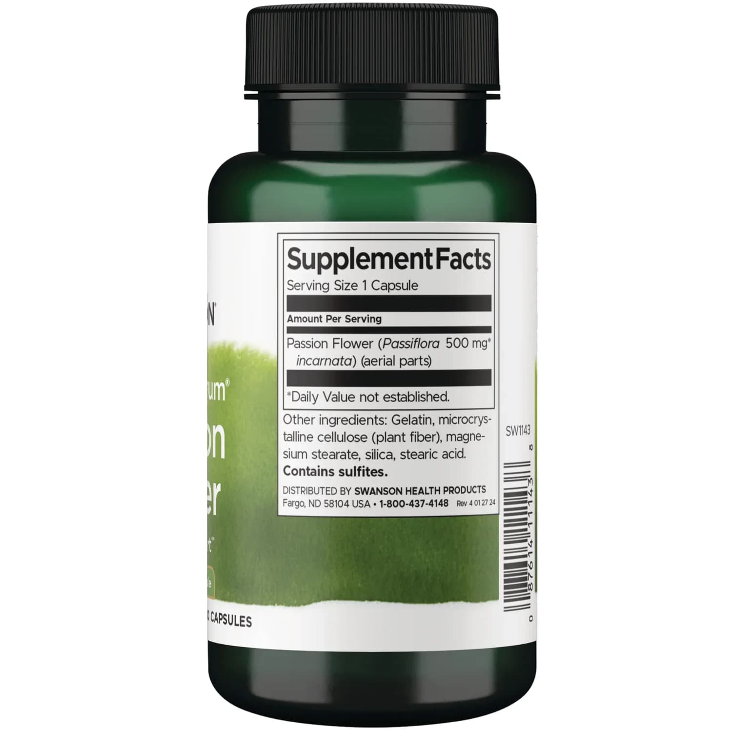 Swanson Passion Flower 500mg Capsules Price in Pakistan