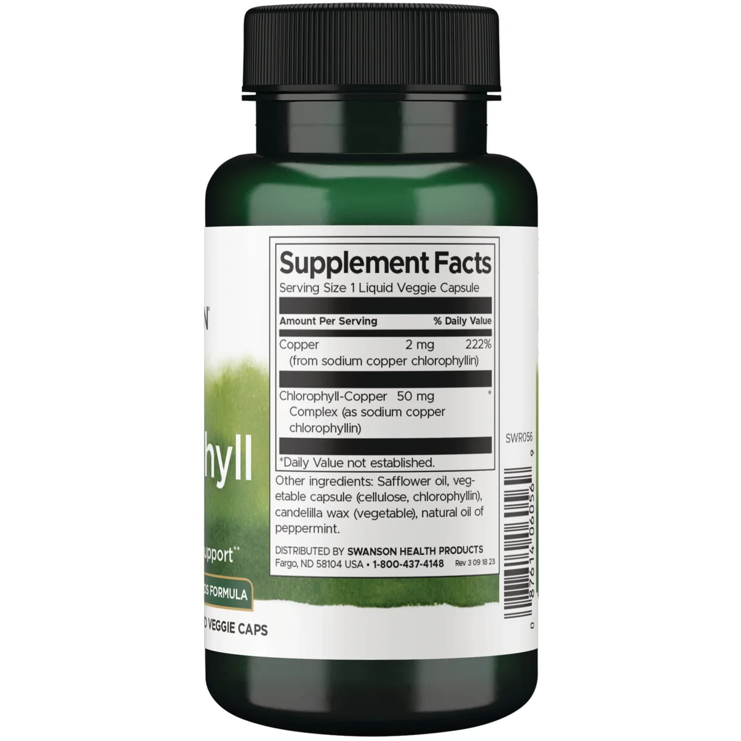 Swanson Chlorophyll Liquid Veggie Caps 90 Pakistan