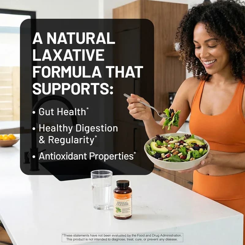 NatureWise Total Colon Care Herbal Cleanse Vegan Capsules in Pakistan