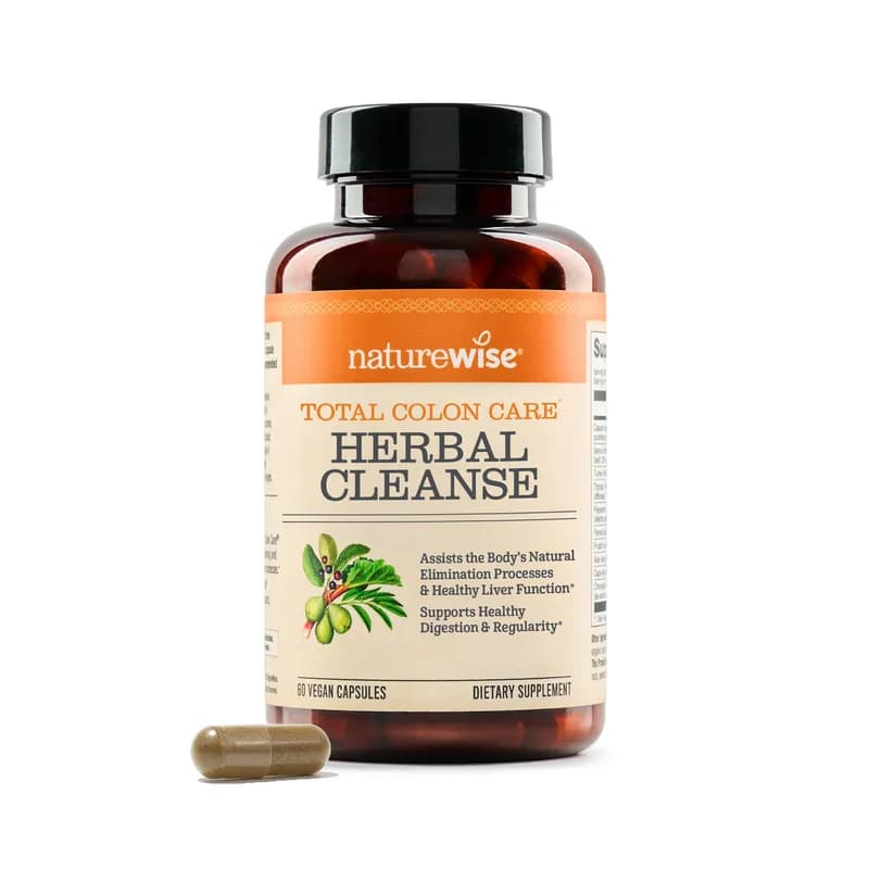 NatureWise Total Colon Care Herbal Cleanse Vegan Capsules in Pakistan