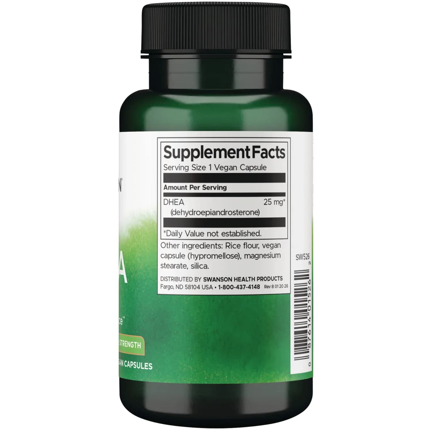 Swanson DHEA 25 mg Vegan Capsules Price in Pakistan