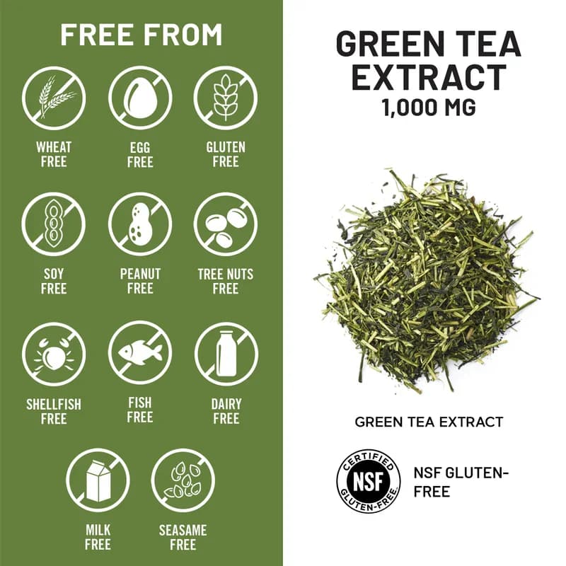 NatureWise Green Tea Extract 1000mg Capsules Price in Pakistan