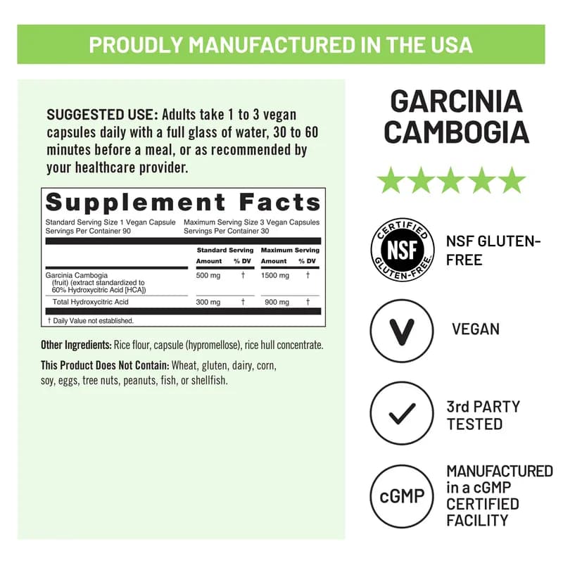 Natural NatureWise Garcinia Cambogia Capsules Price in Pakistan