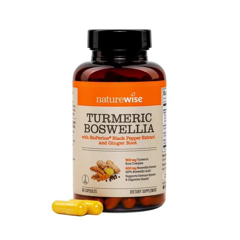 NatureWise Turmeric Boswellia Capsules
