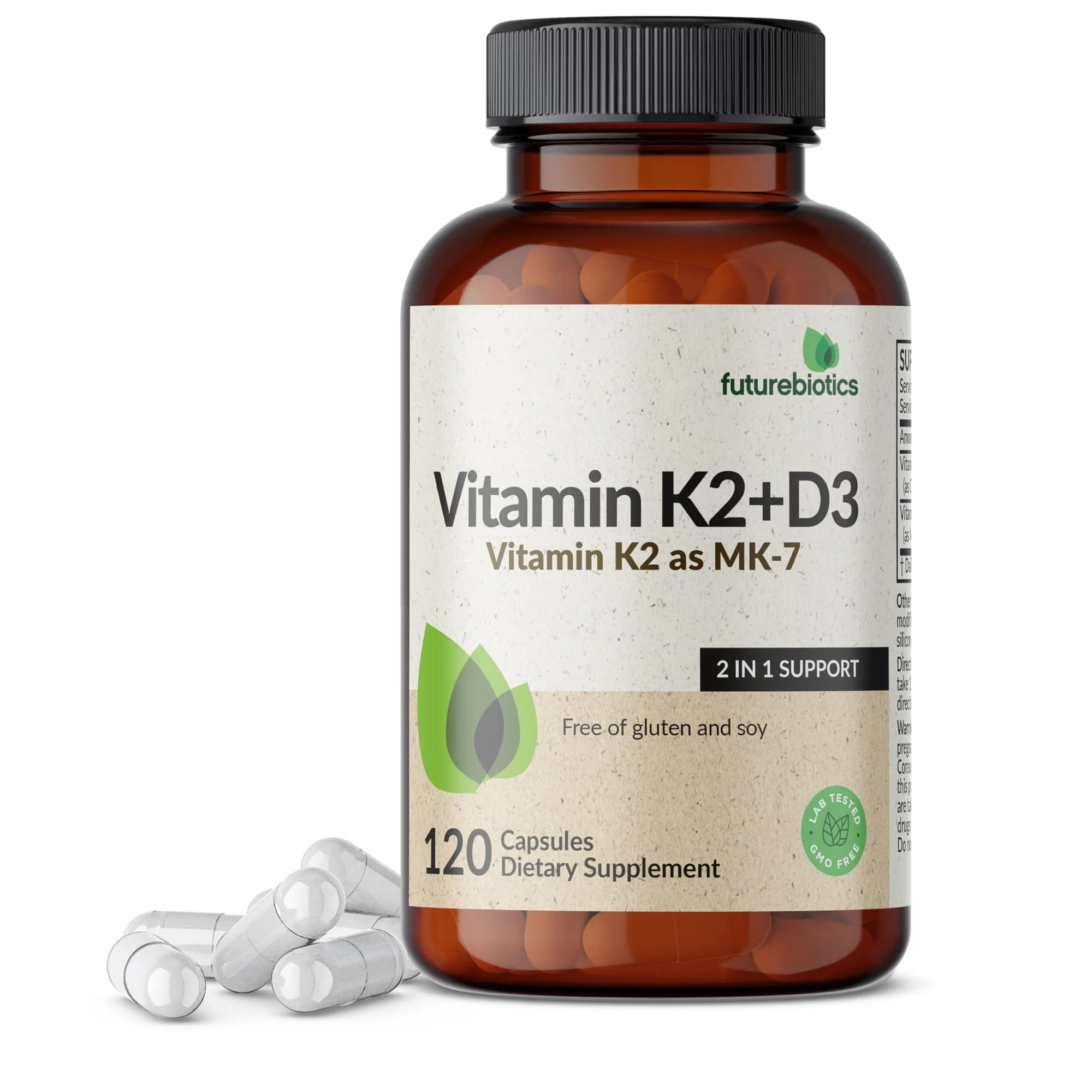 Futurebiotics K2 + D3 Capsules Price in Pakistan | Herbal Mart