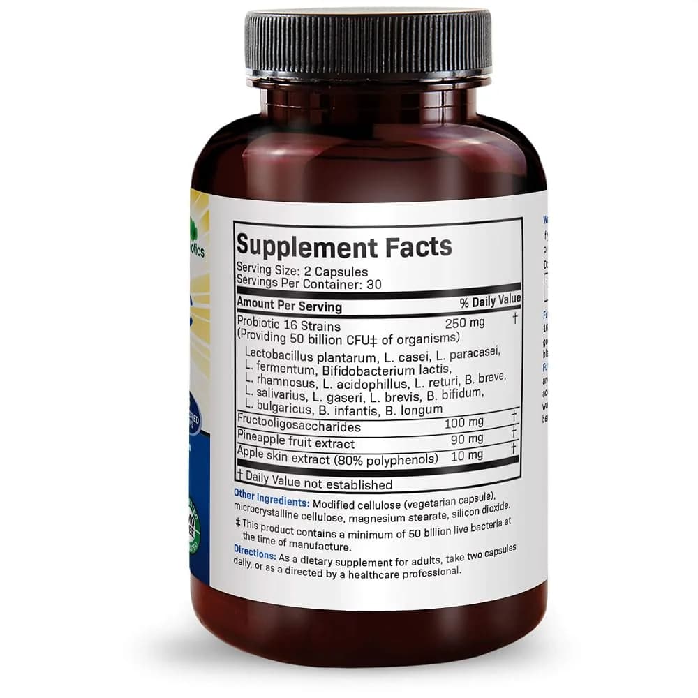 Futurebiotics Probiotic Plus Prebiotic 60 Vegetarian Capsules — Futurebiotics — capsule — in Pakistan (image 2)