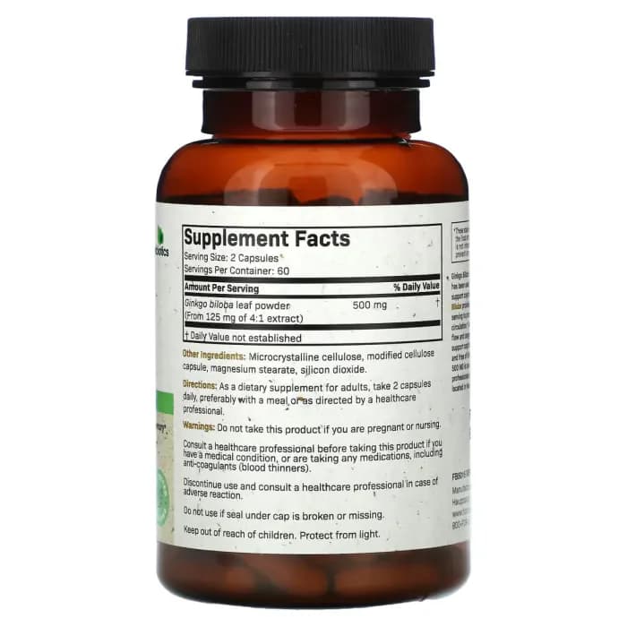 Futurebiotics Ginkgo Biloba Capsules Price in Pakistan  | Herbal Mart