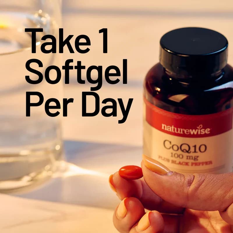 Herbal NatureWise CoQ10 100mg with Black Pepper Price in Pakistan