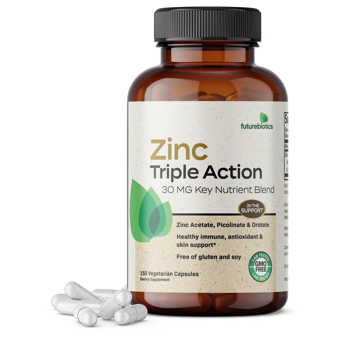 Futurebiotics Zinc Triple Action 30mg Capsules Price in Pakistan